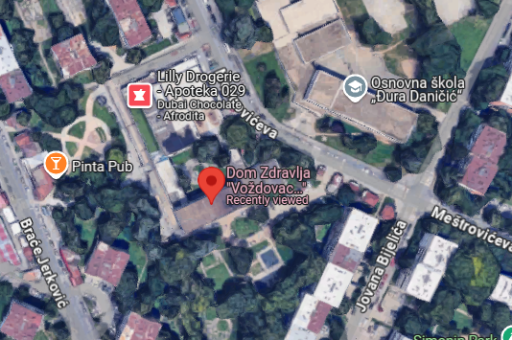 Ogranak doma zdravlja Voždovac Dr Aleksandar Jeličić