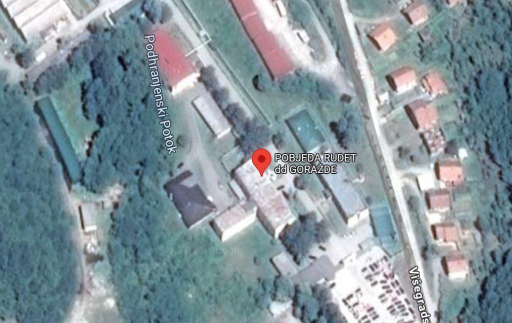 pogon eksploziva Pobjeda Rudet Goražde