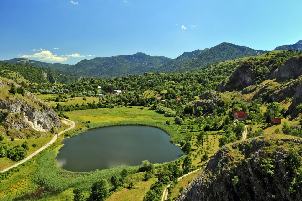 Pošćensko jezero Durmitor Šavnik